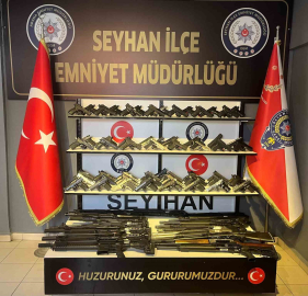 Seyhan polislerinden yeni rekor: 7 günde 65 ruhsatsız tabanca ele geçirdiler
