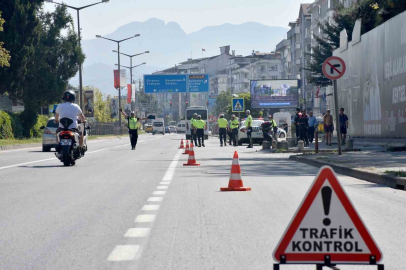 Ordu’da bir haftada 15 binden fazla araç ve sürücüsü denetlendi
