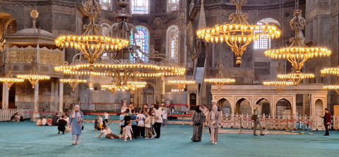 Ayasofya-i Kebîr Câmi-i Şerîfi'nin İbadete Açılmasının 4. Yıl Dönümü