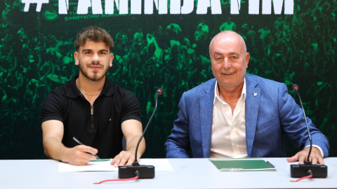 Bursaspor'da yeni iç transfer!