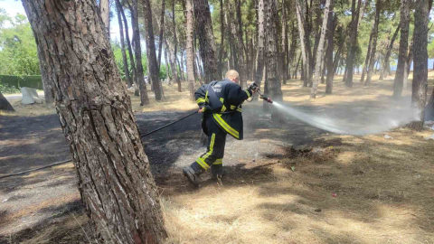 Çamlıkta tehlikeden dönüldü
