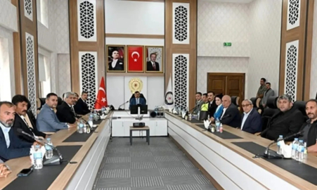 Muhtarlar ile  huzur toplantısı
