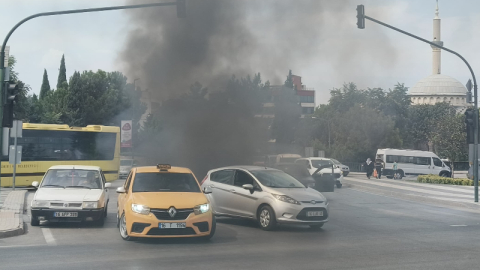 Kent Meydanı'nda büyük panik! Bir anda patladı