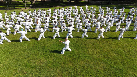 Bursa'da karate şovu!