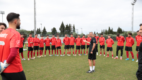 U20'den Portekiz hazırlığı