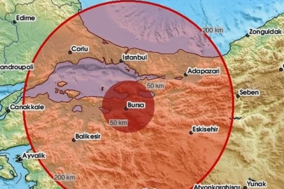 Bursa'da deprem!