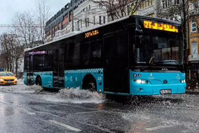 Özel halk otobüsleri kontak kapattı