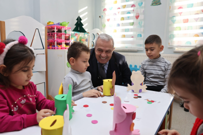 Çalı Kadın ve Çocuk Akademisi’ne Başkan Şadi Özdemir’den ziyaret