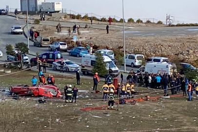 Muğla'da hastaneye çarpan ambulans helikopter düştü! 4 ölü...