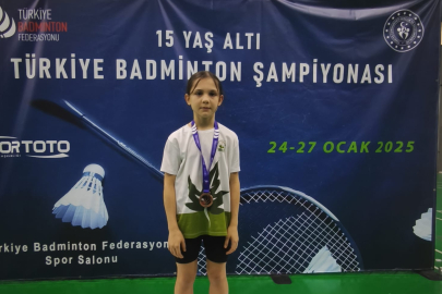 Osmangazili genç badmintoncudan gururlandıran başarı